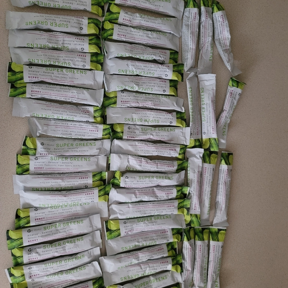 It works super greens to go